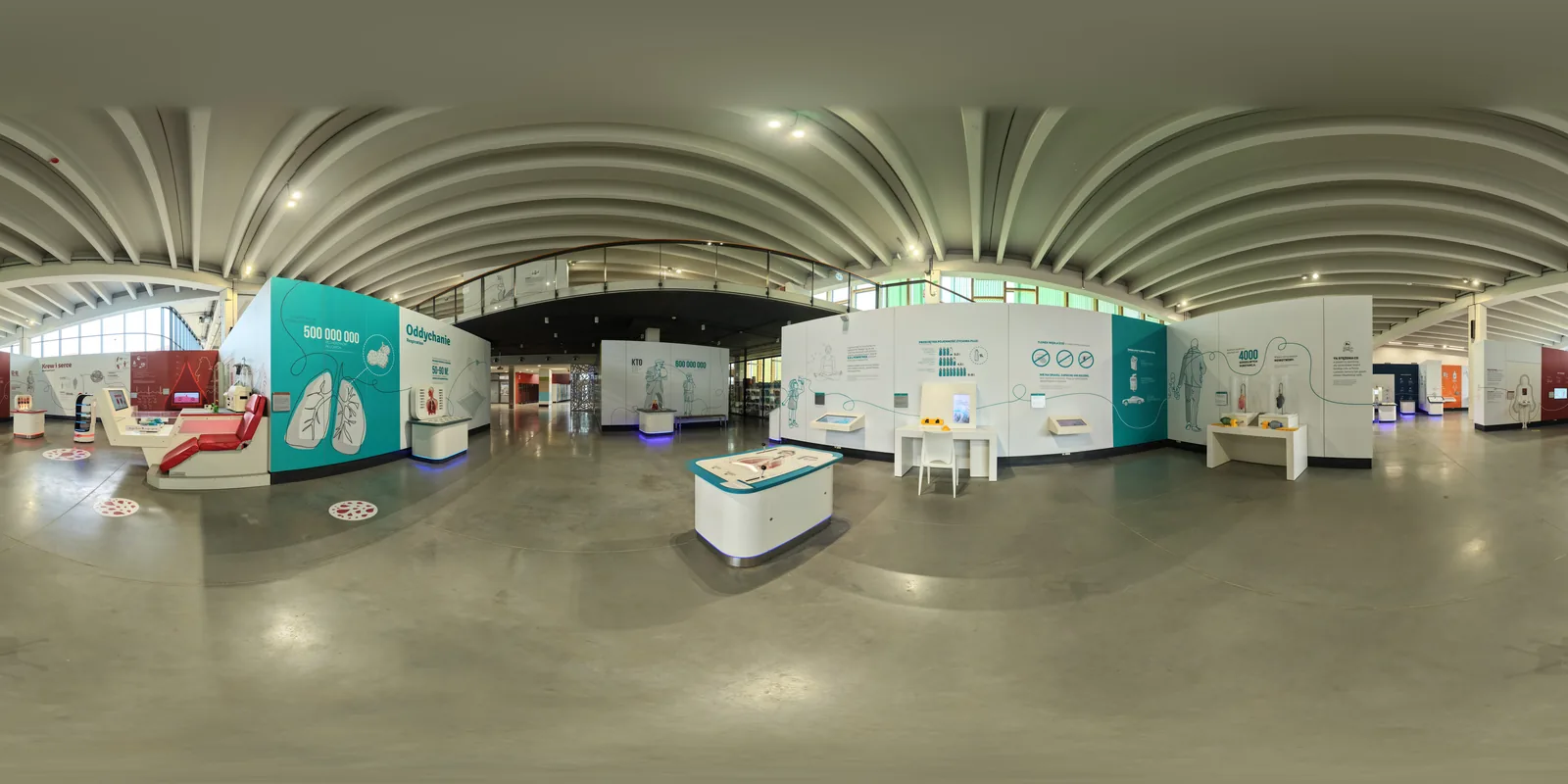 Centrum Nauki Leonardo da Vinci — widok z lotu ptaka