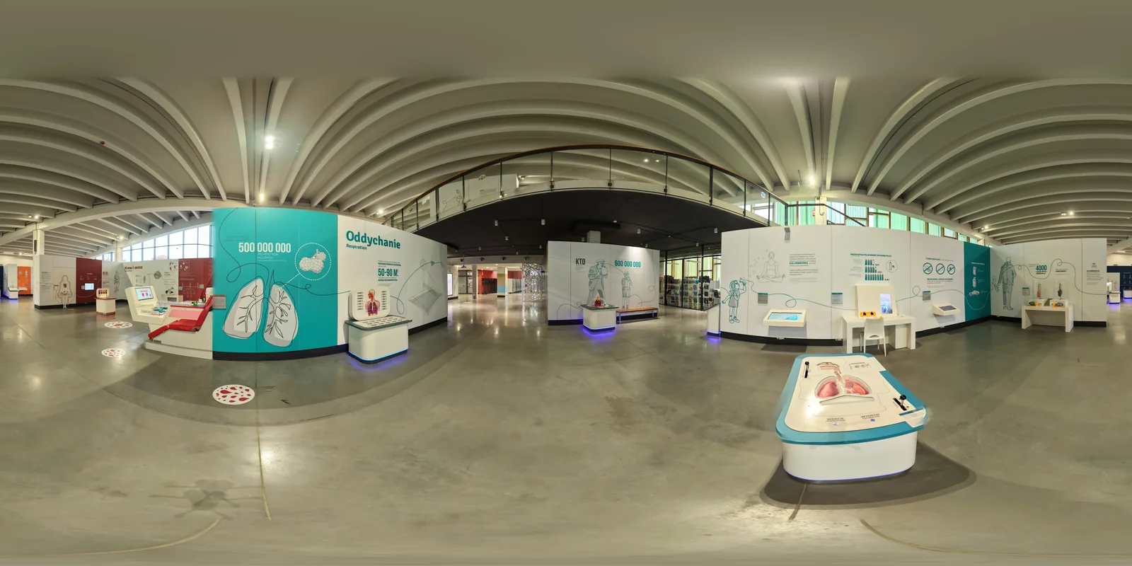 Centrum Nauki Leonardo da Vinci — widok z lotu ptaka