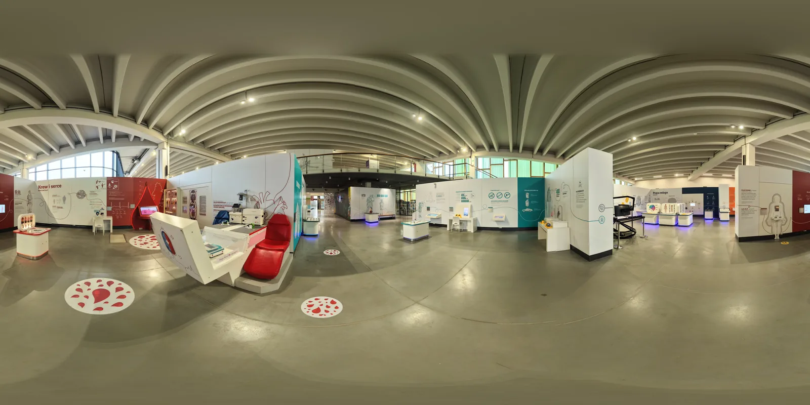 Centrum Nauki Leonardo da Vinci — widok z lotu ptaka