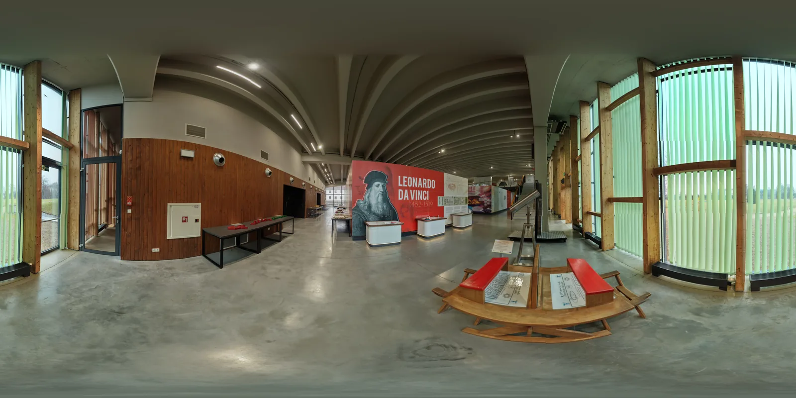 Centrum Nauki Leonardo da Vinci — widok z lotu ptaka